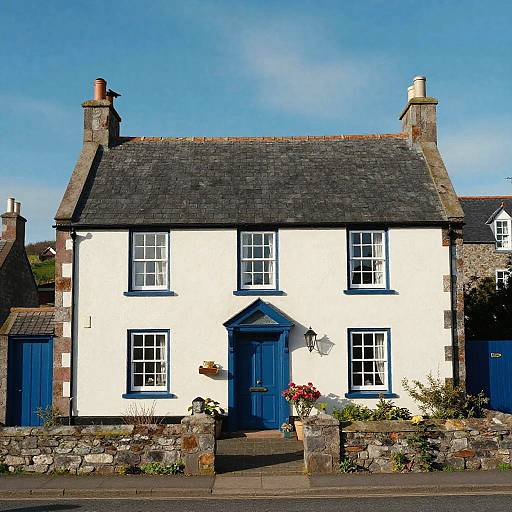 Photorealistic Cottage in Scottish Village