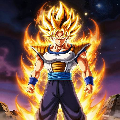 Fierce Dragon Ball Z OC Design