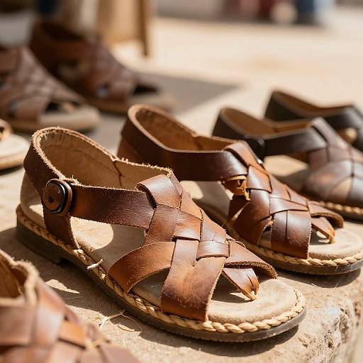 Traditional Handmade Leather Huarache Sandals