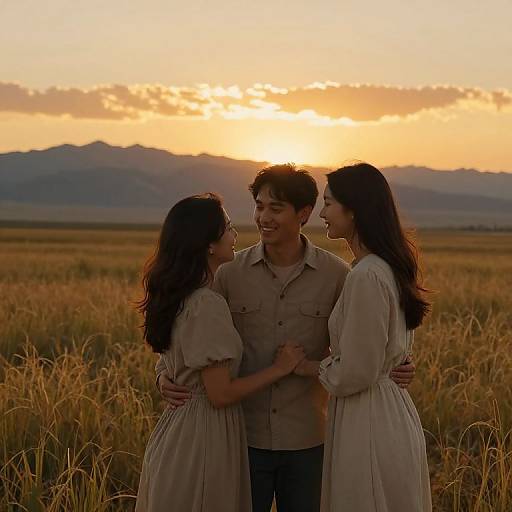 Sunset Connection in Utah Field