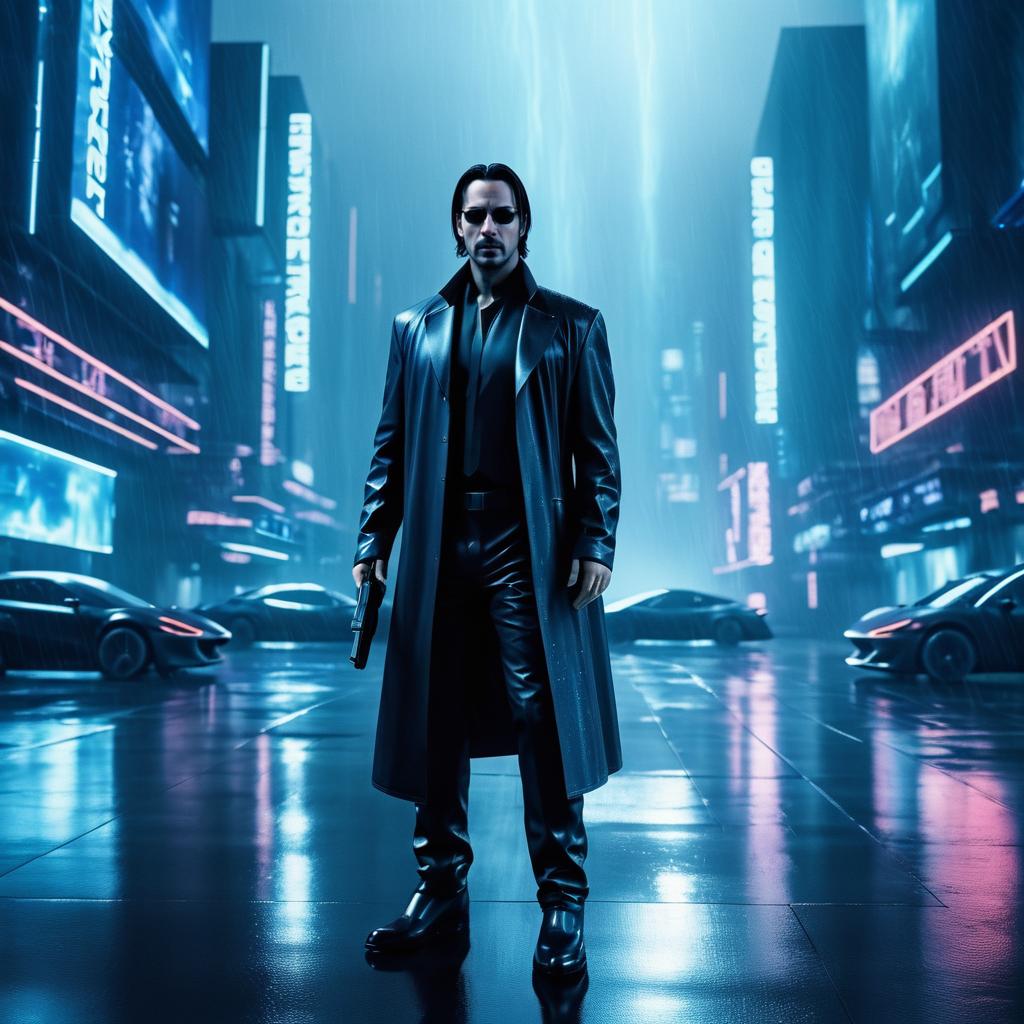 Cinematic Fusion: Neo in Altered Carbon