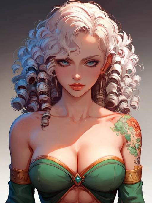 Elegant Solo Portrait of a Girl