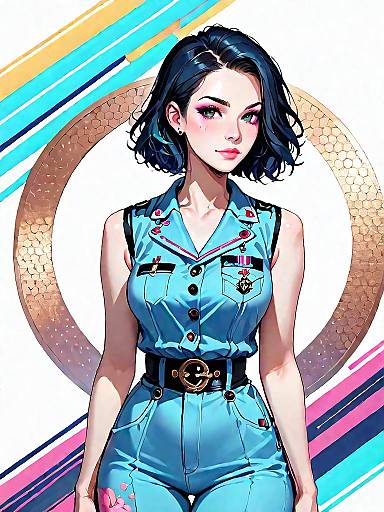 Modern Editorial Fashion Photography of Woman