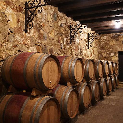Rustic Valladolid Wine Cellar Interior