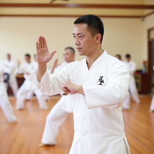 Wing Chun Martial Arts Pose