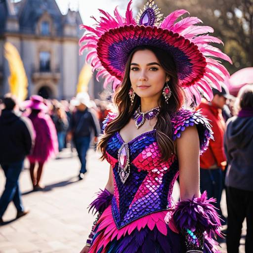 Fantasy-Inspired Glamorous Costume Portrait