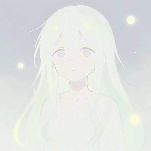 Surreal Anime Dreamscape Portrait