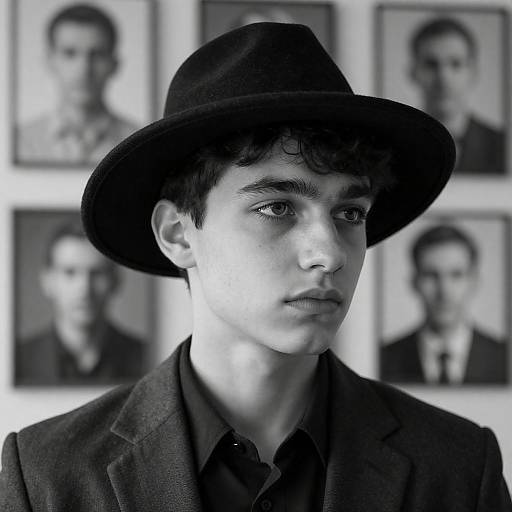 Elegant Portrait of a Young Man