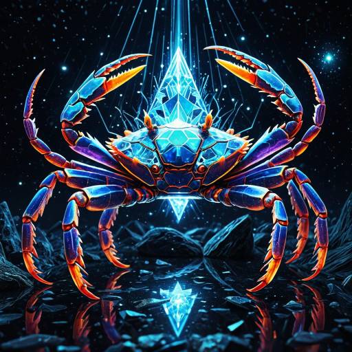Luminescent Crystal Shard Crab
