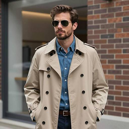 Stylish Male in Urban Setting