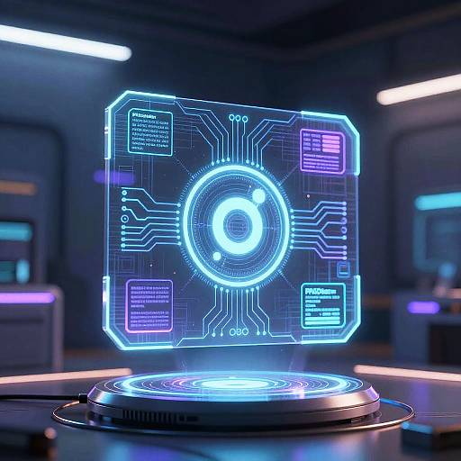 ComfyUI IPAdapter Holographic Device