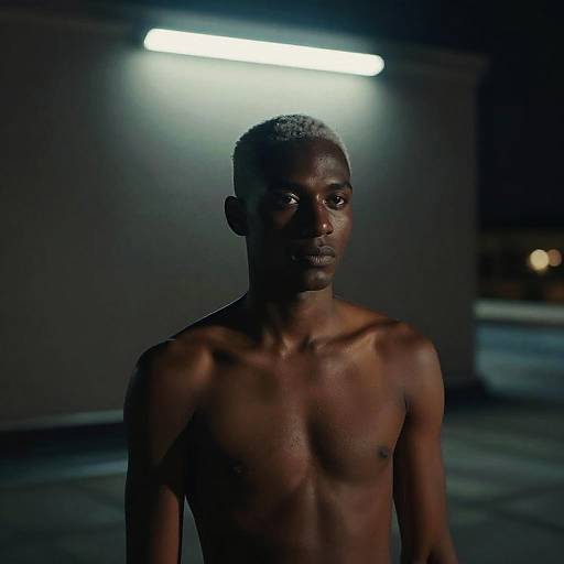 Intimate Nighttime Fine Art Portrait