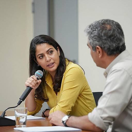 Focused Discussion Between Two Professionals