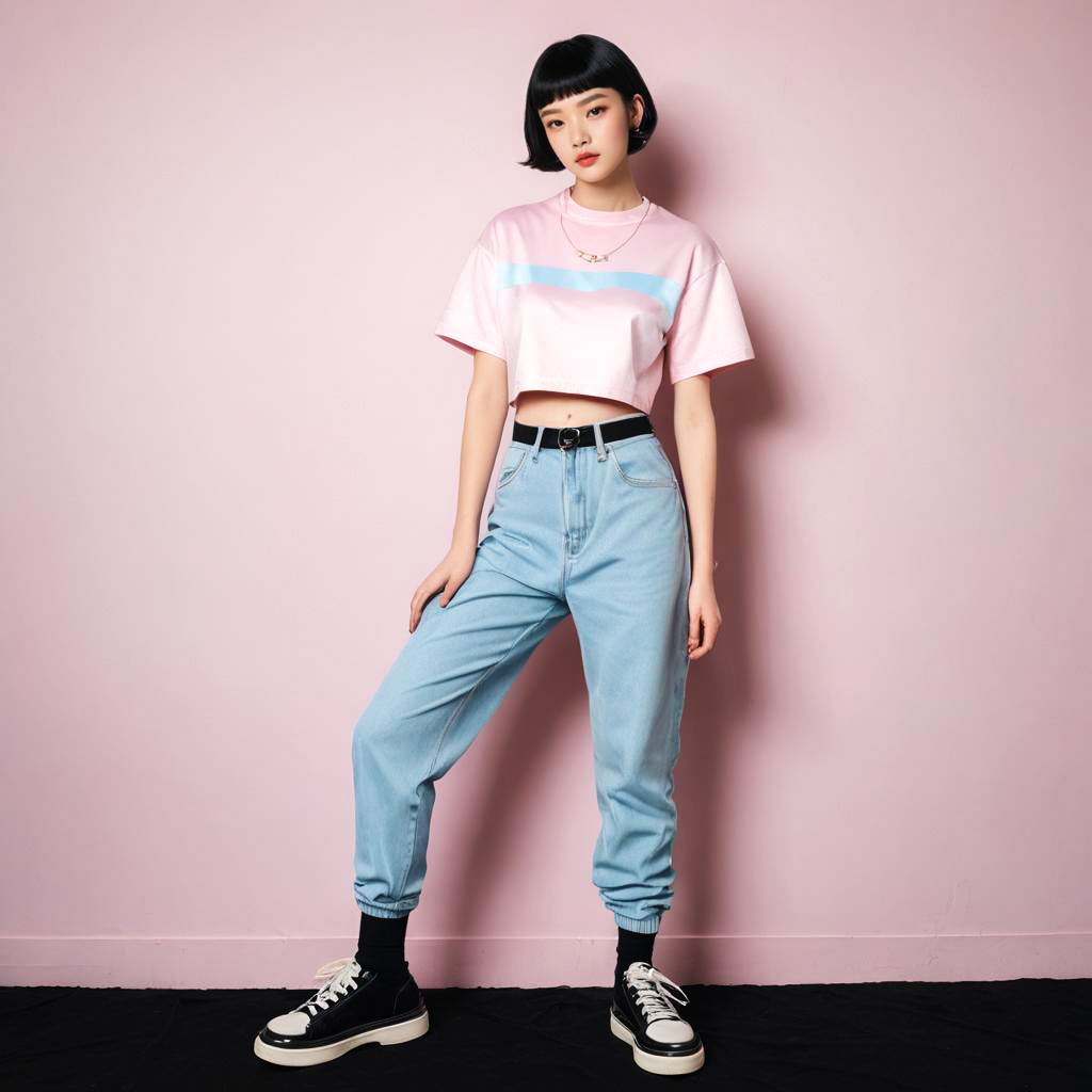 Playful Androgyny in Pastel Fashion