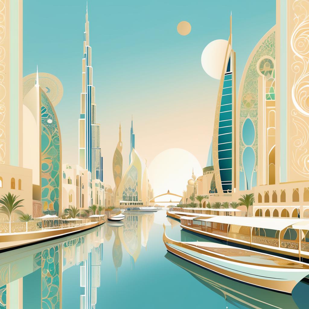 Art Nouveau Dubai Inspired by Redon