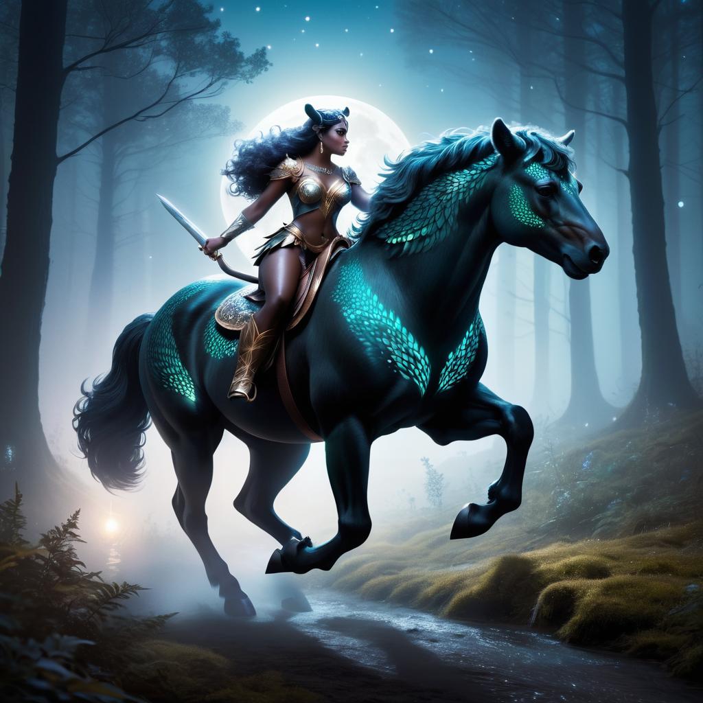 Enchanted Gallop of the Centaur-Bear