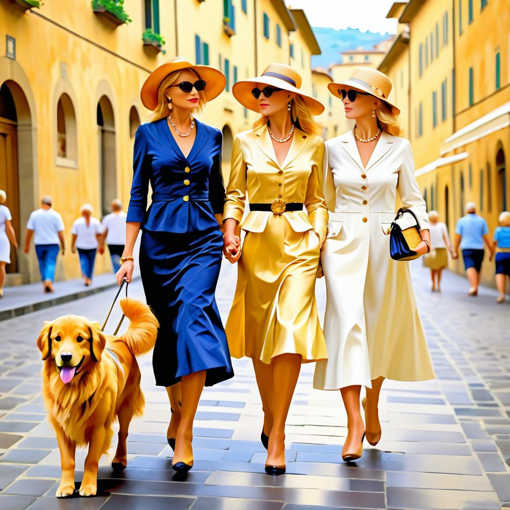 Springtime Elegance in Florence: A Stroll