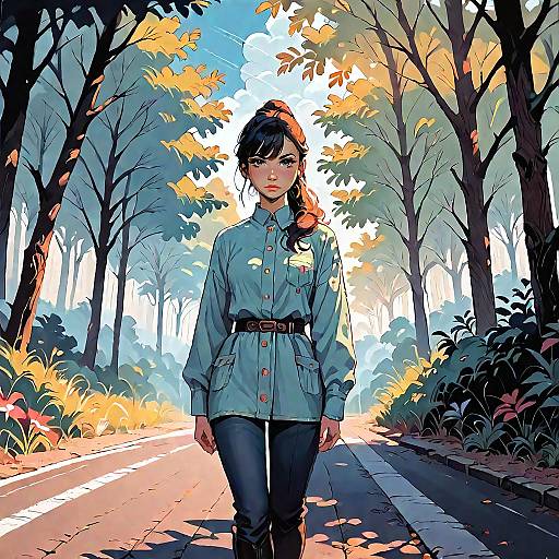 High Quality Anime Nature Scene