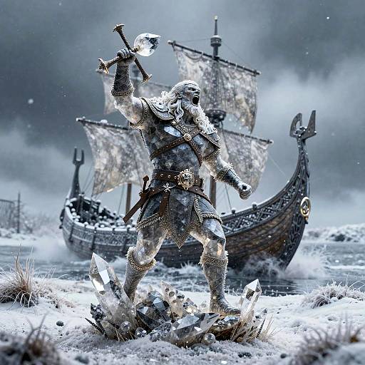 Ancient Berserker Crystal Artwork