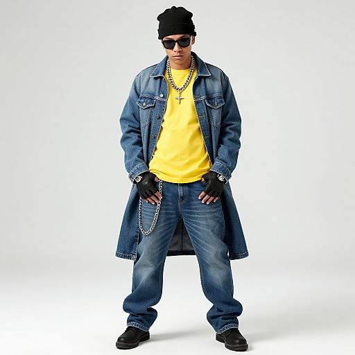 Male Rockstar Outfit Full Body