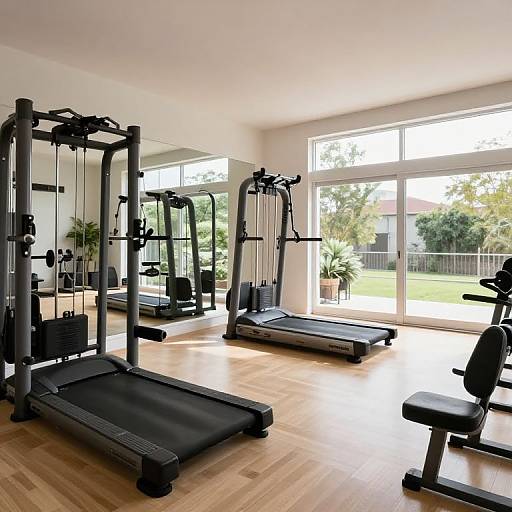 Modern Well-Equipped Home Gym Ideas
