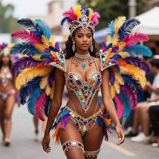 Vibrant Festival Fashion Concept