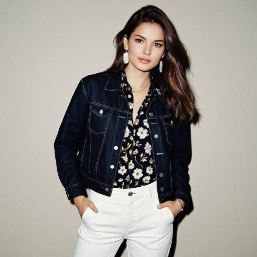 Fashionable Woman in Designer Outfit