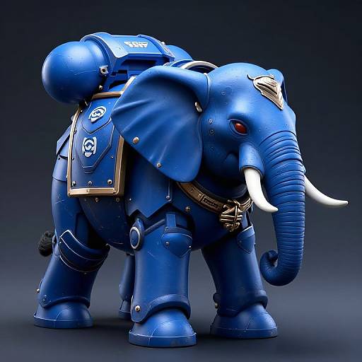 Warhammer 40K Cybersecurity Elephant Tank