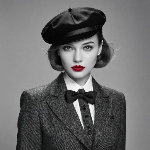 Elegant Solo Portrait in Monochrome