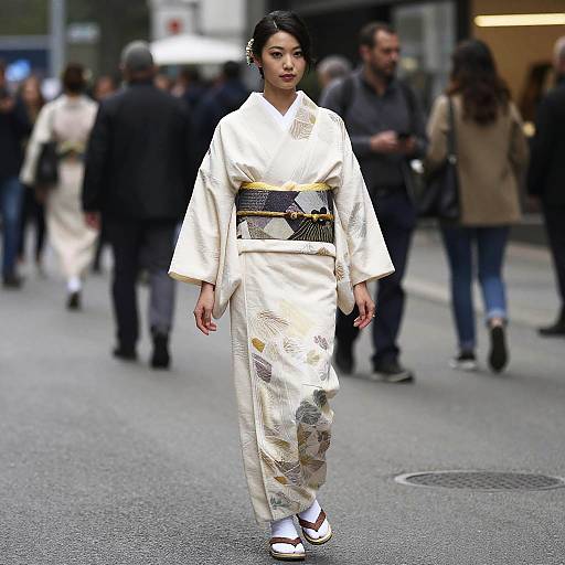 Modern Kimono Gown Fashion Shoot