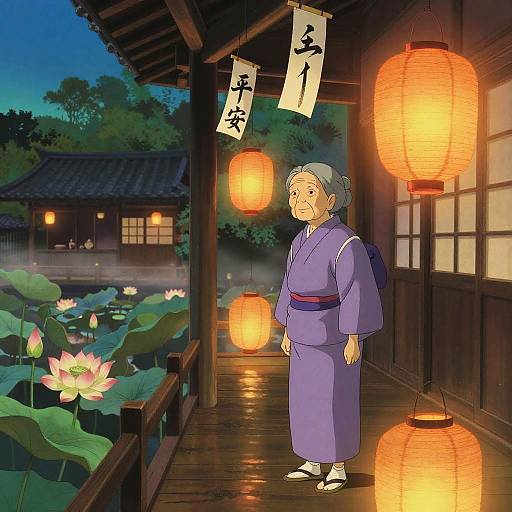 Spirited Away Fantasy Teahouse Scene