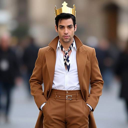 Realistic Male Artist Prince Portrait