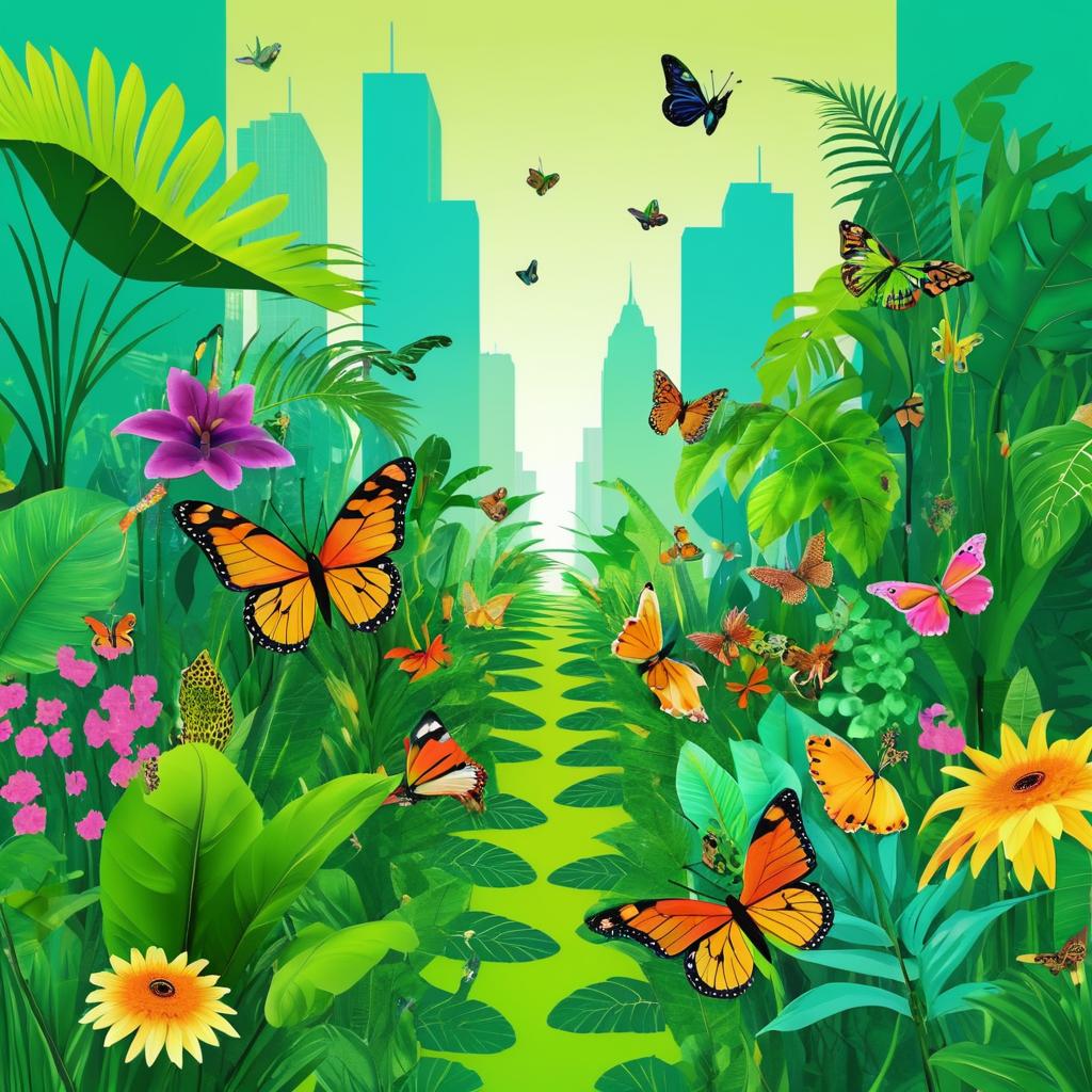 Urban Jungle: Merging Nature and Humanity