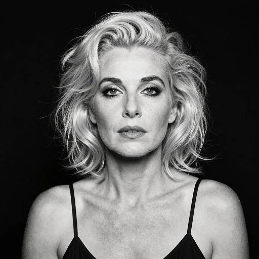 Cindy Sherman Studio High-Contrast Portrait Series