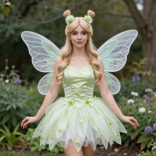 Pixie Hollow Fairy Costume Portrait