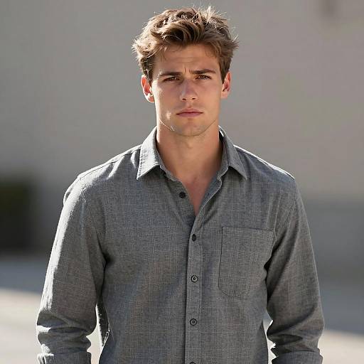 Photorealistic Portrait of Young Man