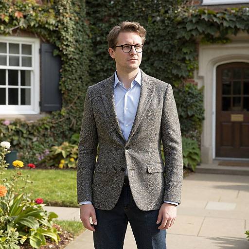 Modern Ivy League Academic Portrait