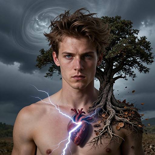 Storm-Linked Man and Oak Transformation