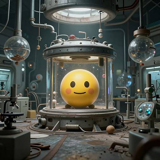 Elaborate Futuristic Science Lab