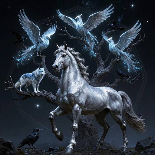 Astrophotography of Sleipnir with Mythical Beasts