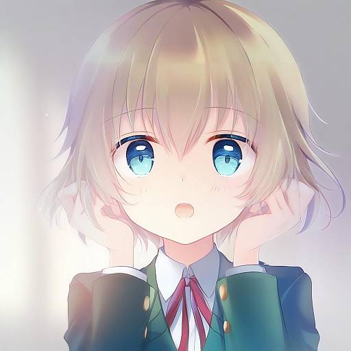 Illustration of Hanazawa teruki, mob psycho 100 in the style of Shirogane hina