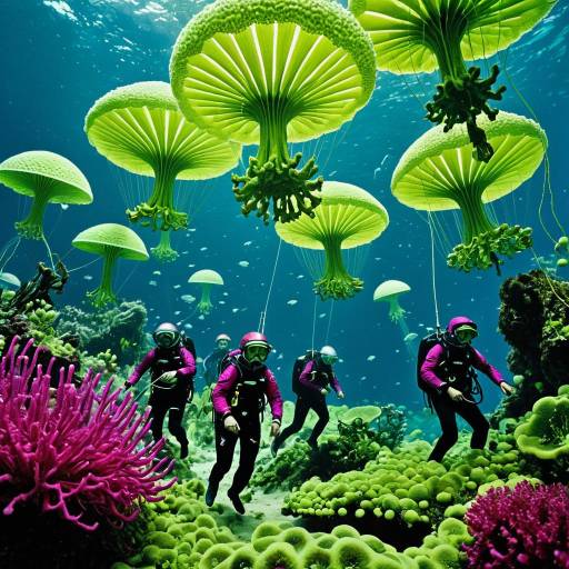 Ocean Thrill Seekers in Vibrant Underwater Worlds Ocean Thrill Seekers in Vibrant Underwater Worlds