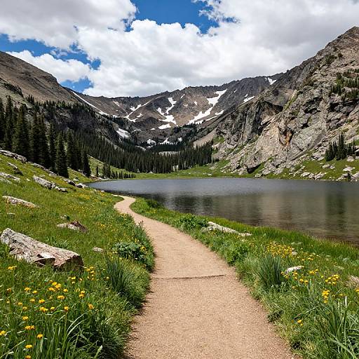 Scenic Hiking Trail to Hanging Lake