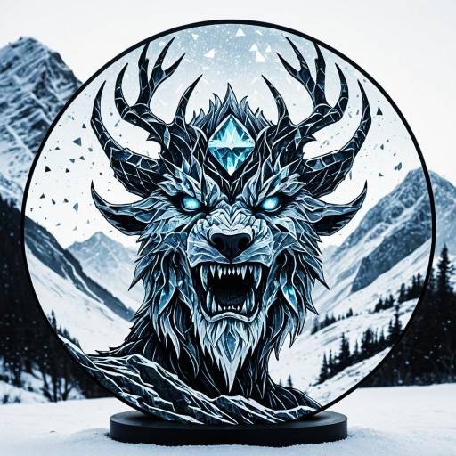 Icy Mountain Spirit Icon