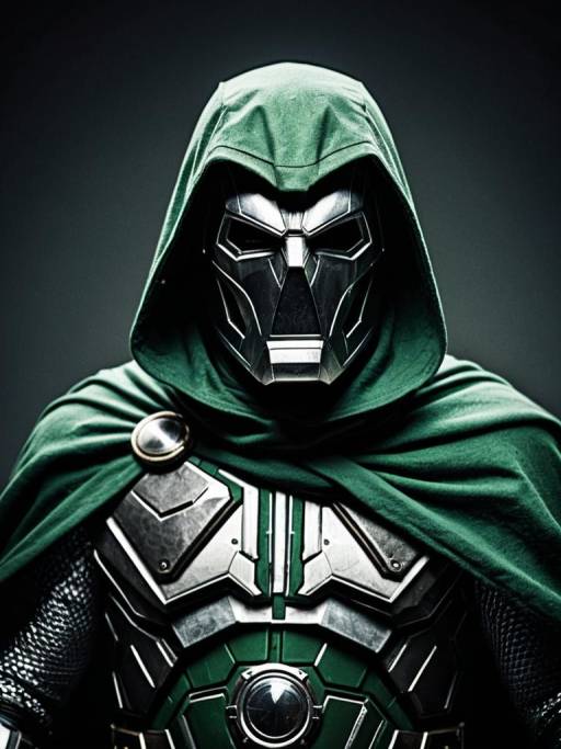 Photorealistic Portrait of Doctor Doom