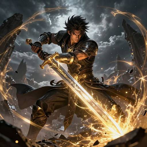 Meliodas: Demon Warrior in Ruins