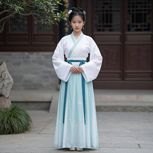 Traditional Chinese Woman in Costume