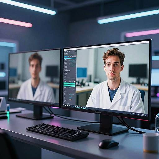 High-Resolution Image Converter Display