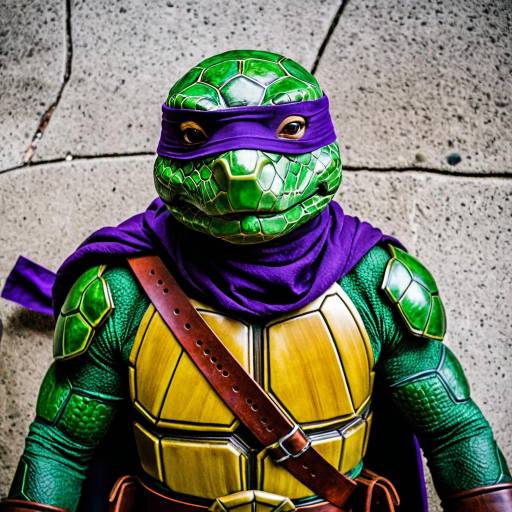 1987 Donatello Cosplay with Turtle Shell