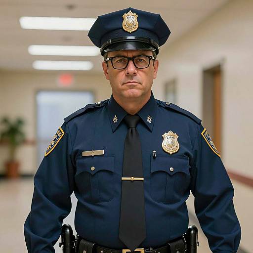 Realistic Paul Blart Mall Cop Portrait